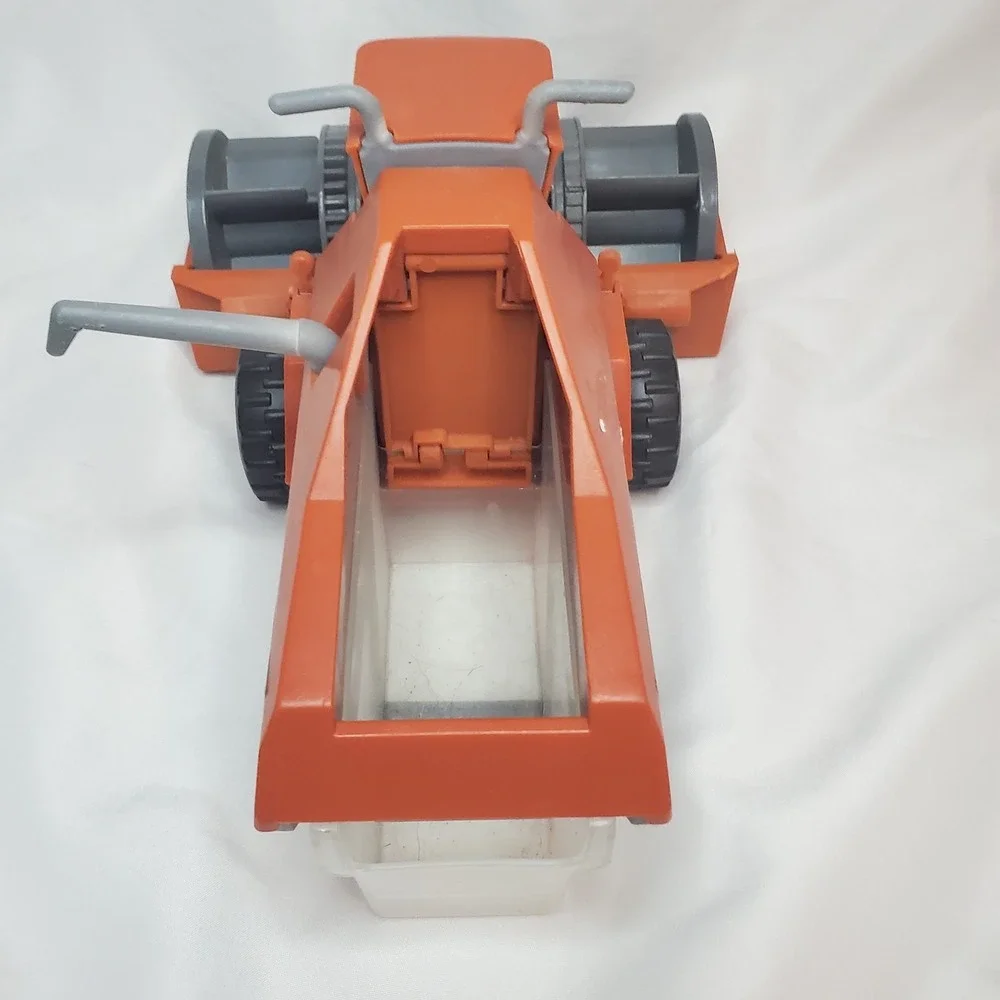 Disney Pixar Cars Chase And Change Frank The Combine Toy with Bin!
